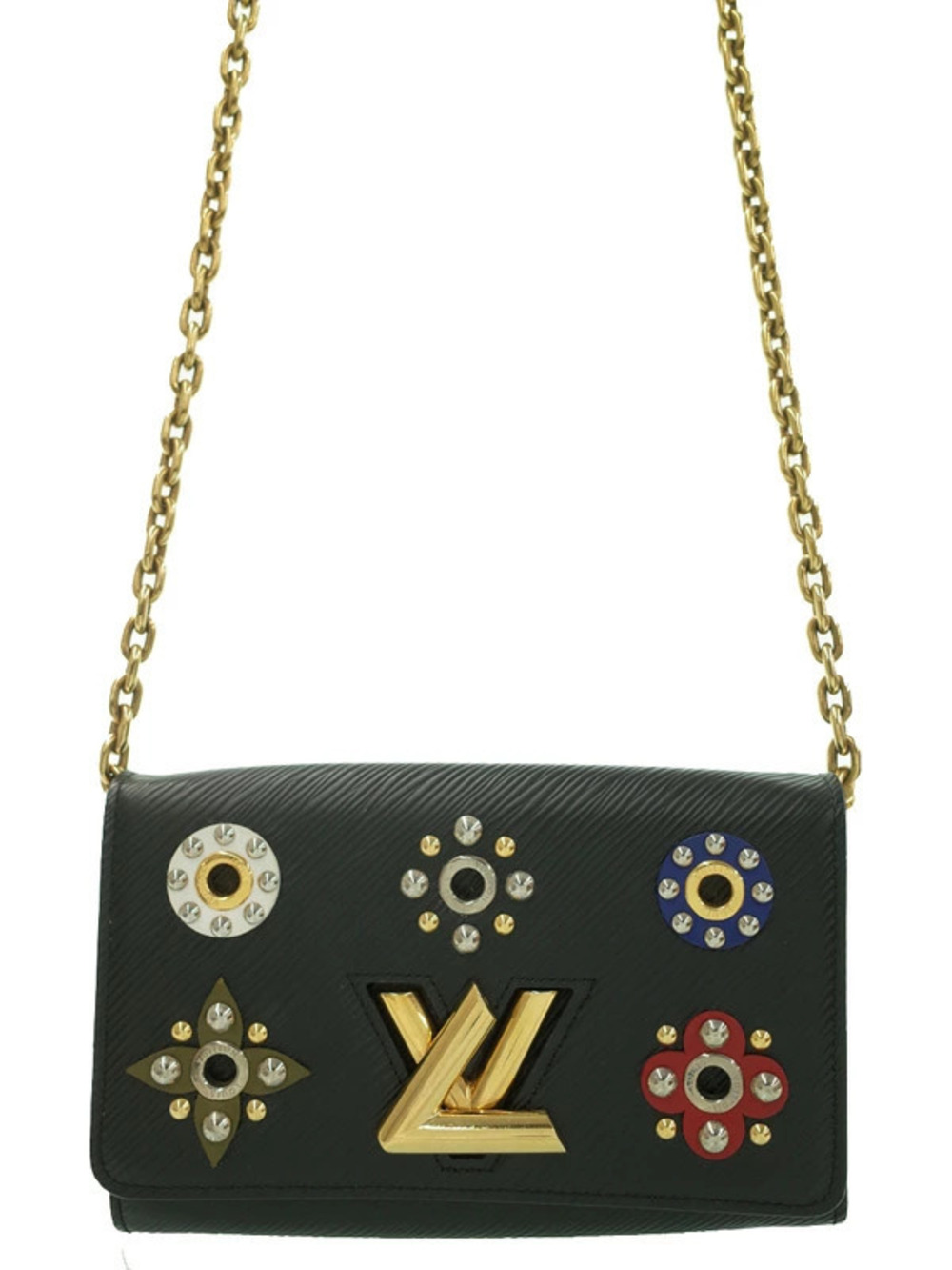Louis Vuitton Epi Portefeuille Twist Chain Shoulder Bag